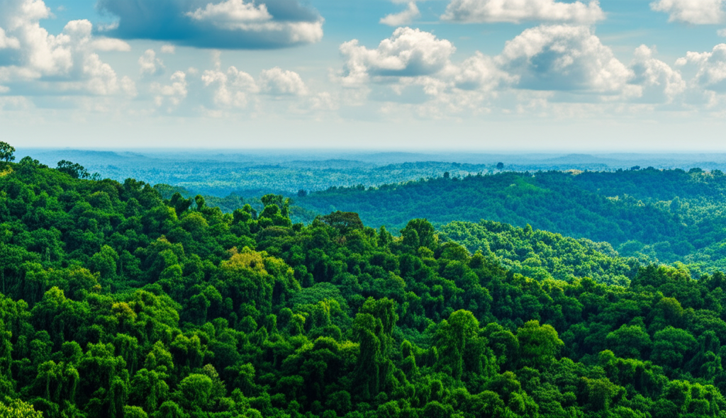 Ghanaian landscape representing our vision for sustainable development